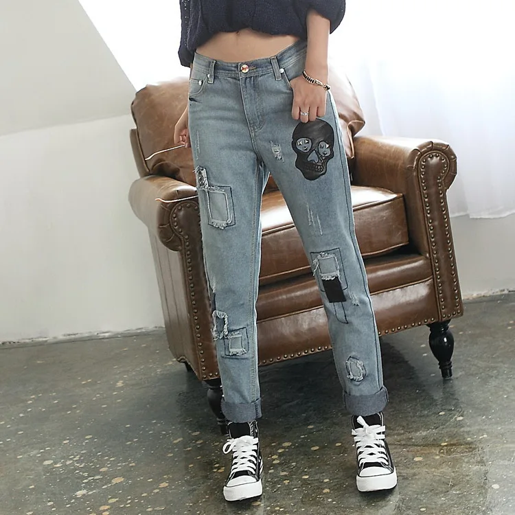 패션 캐주얼 여성 빈티