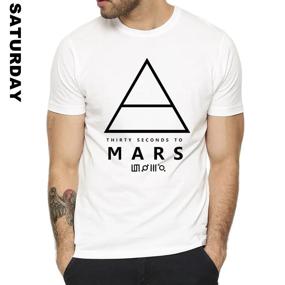 

30 SECONDS TO MARS Design Creative T Shirt for Men and Women,Short sleeve O-Neck Summer T-Shirt Homme Women Tee