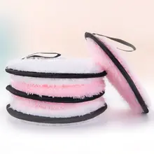 Очищение макияжа лица слоеное мягкое толстое плюшевое средство для снятия макияжа очищающее средство для лица Моющиеся Многоразовые принадлежности для ухода за кожей