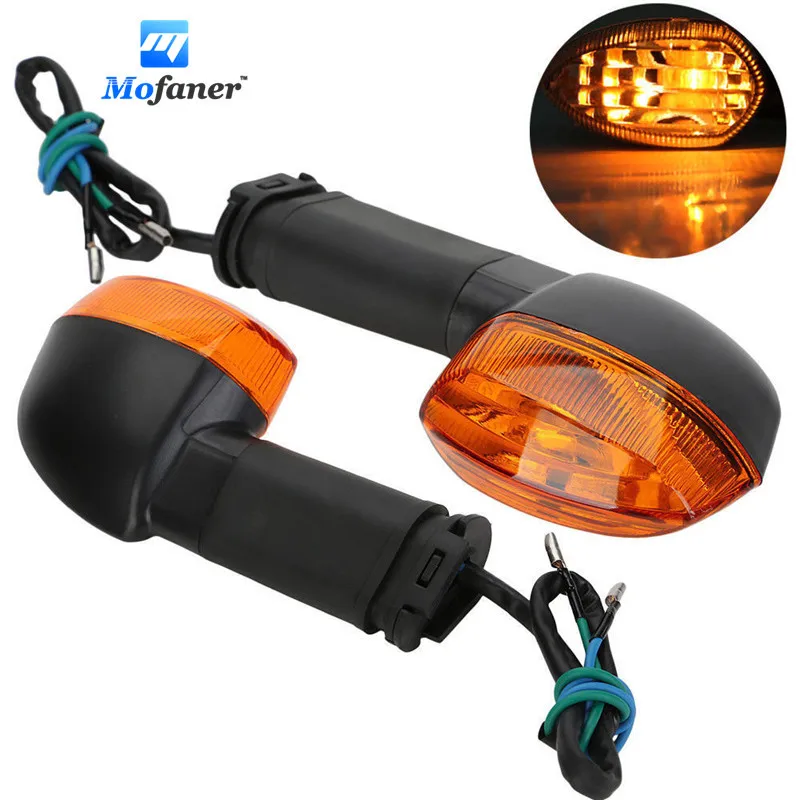 2PCS Motorcycle Turn Signals Indicators Blinker Light font b Lamp b font Amber For Yamaha R1