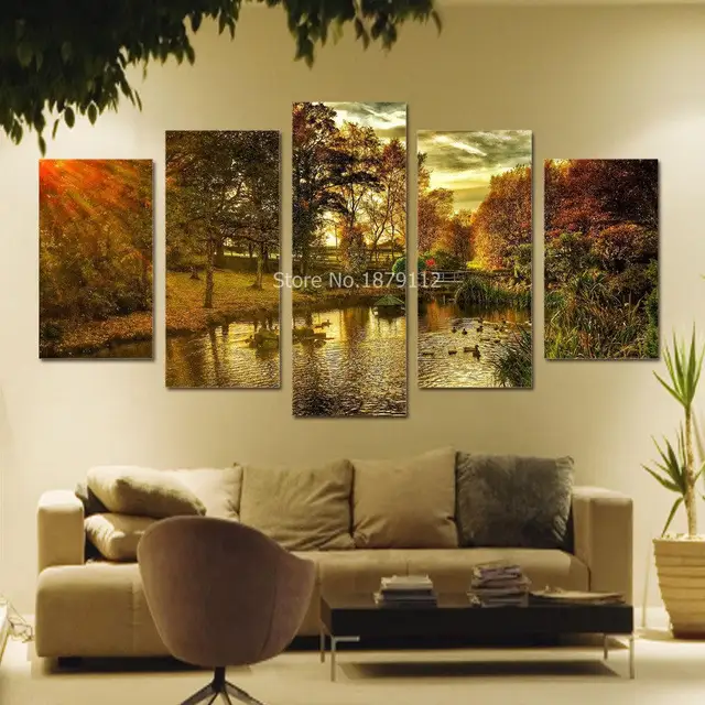 Aliexpress.com : Buy 2017 Wall Art Printed Canvas Painting Mountain