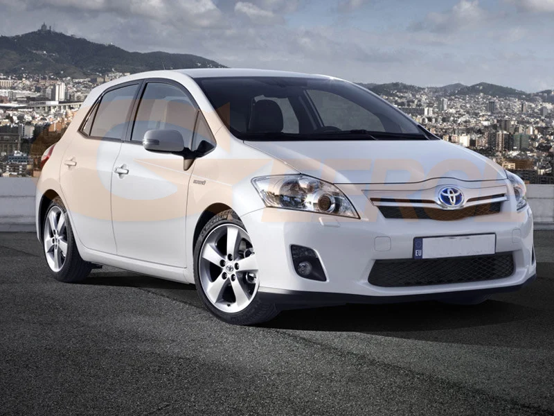 Для TOYOTA Auris подтяжку лица 2010 2012 2011 отлично Ультра яркое освещение smd светодио дный LED Ангельские Глазки комплект DRL