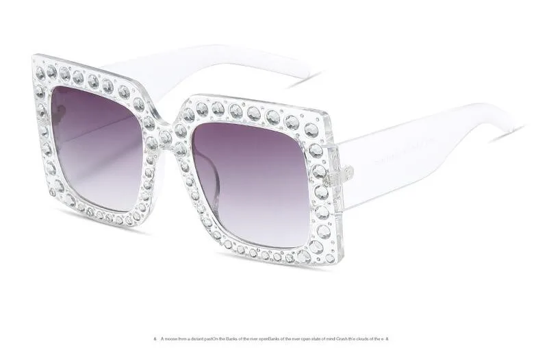 2018 New Diamond Square  Sunglasses (6)
