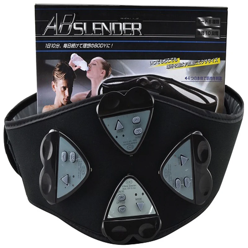 

2019 Hot Selling Muscle Men ABS Gymnic Electronic Body Muscle Waist Belly Belt Exercise Fitness Equipment For Men