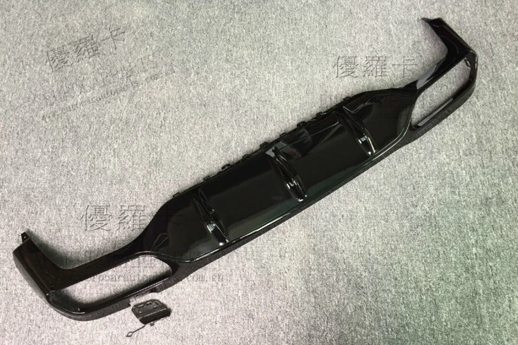 w213 amg e63 rear diffuser with exhaust tips 17y~ 2
