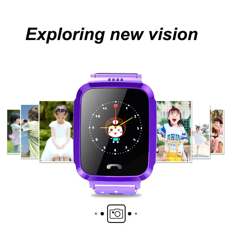 Waterproof Smart Watch GPS Location Touch Screen SOS Call Wristwatch Finder Tracker Smartwatch for Kid Child