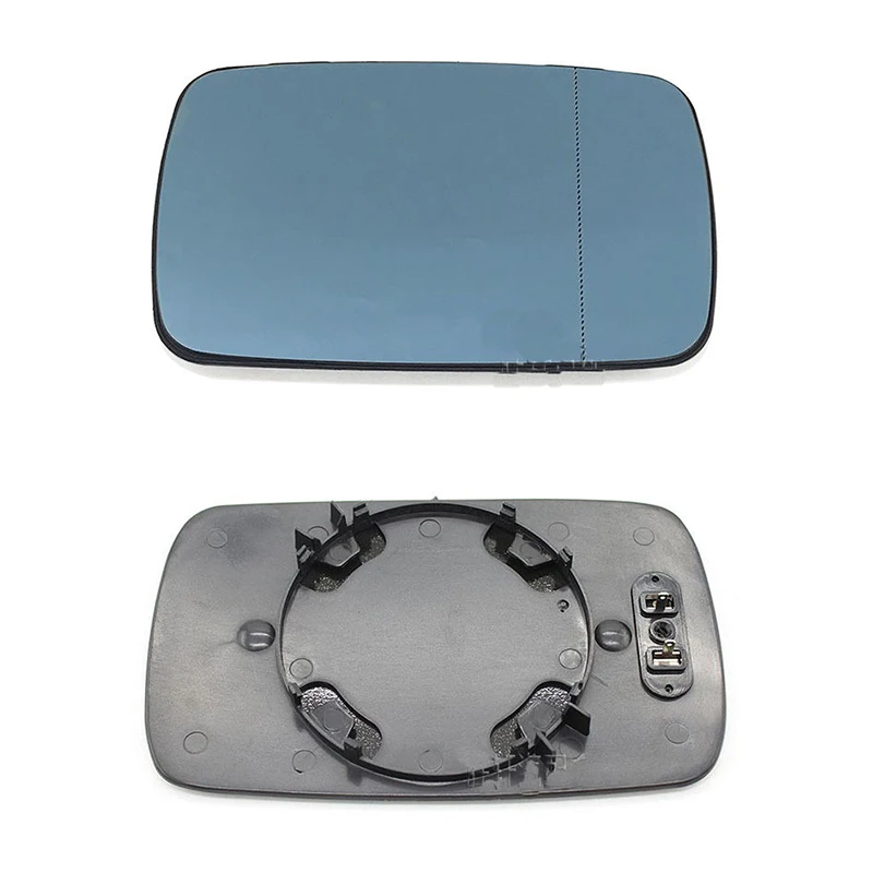 

Car Replacement Left Right Blue Heated Wing Mirror Glass For BMW E39/E46 320i 330i 325i 525i 2001 2002 2003 2004 L/R