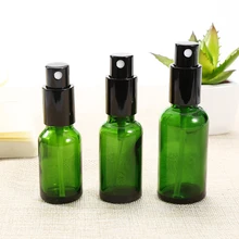 Aihogard 20 мл/30 мл/50 МЛ зеленый пустой стеклянный распылитель духов косметический баночек мини макияж лосьон для лица образец распылителя бутылки