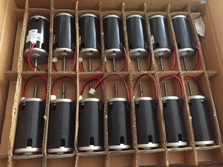 DC120V Высокая мощность карбоновая щетка мотор высокого напряжения постоянного