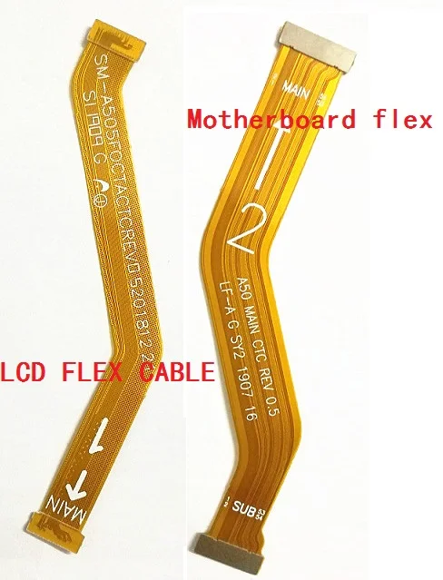 

10PCS For Samsung Galaxy A50 A505F Main board Motherboard LCD Display Flex Cable Ribbon