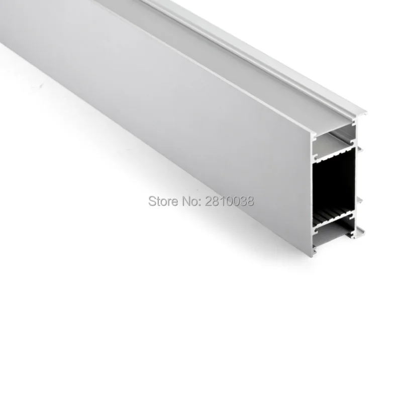 50X2 м наборы/партия настенная шайба led алюминиевый профиль для светодиодной ленты
