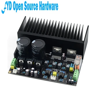 

1pcs TDA7293 Stereo High Power Amplifier Board OP07 DC Servo 5534 Independent Op Amp Immersion Gold PCB Kit