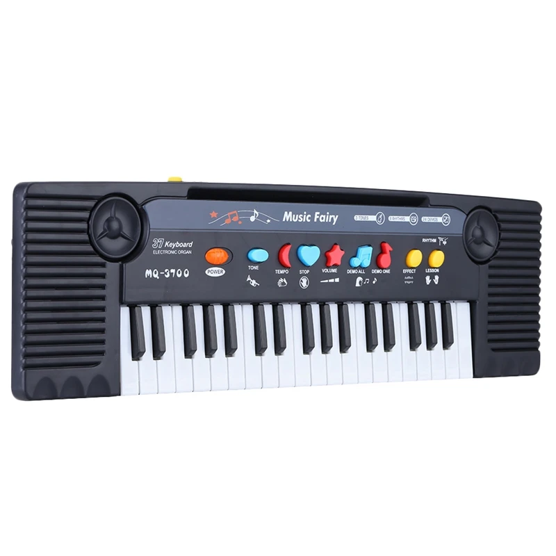 

37 Keys Multifunctional Mini Electronic Keyboard Piano Music Toy With Microphone Educational Electone Gift For Children Babies
