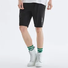 Mark Fairwhale Лето молодых мужчин повседневная мода эластичная талия уютный Свободный карман шорты до колен 718222062038