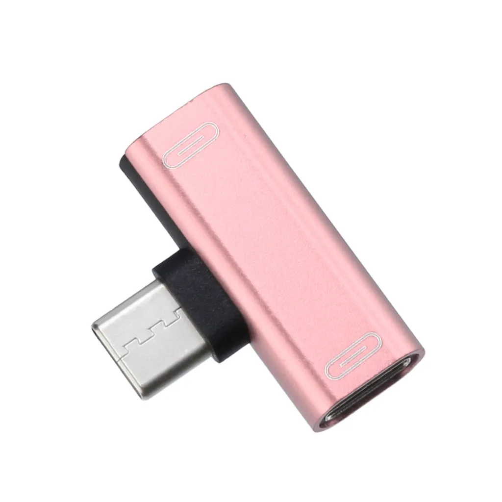 Аудиокабель USB C зарядное устройство 2 в 1 разъем типа к разъему Aux адаптер для
