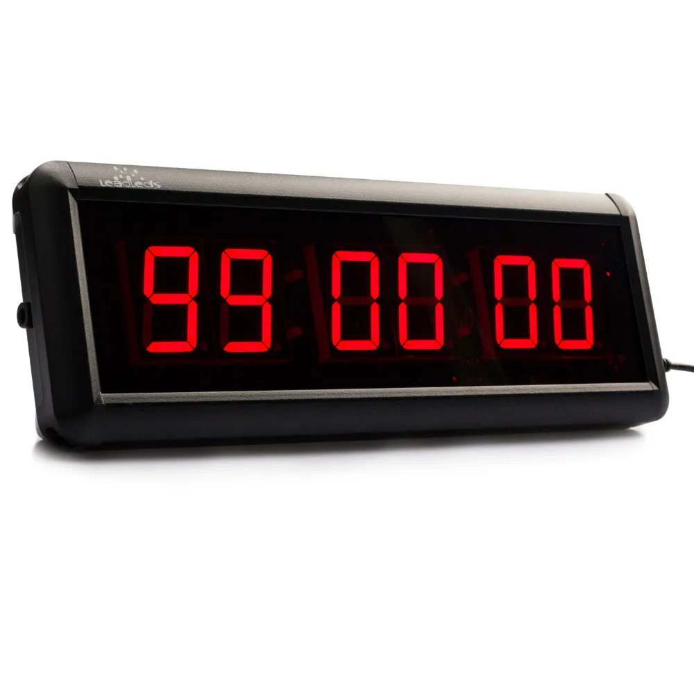 LED Countdown Clock Count Up Countdown Timer For Speech Swim Use Stopwatch With Remote Gym (3)