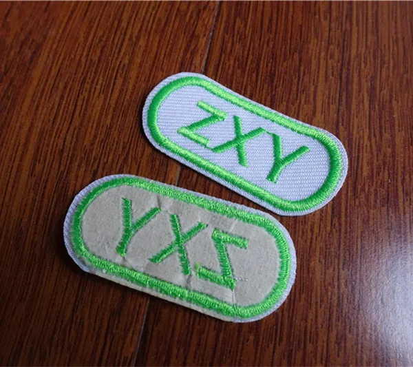 Customized Kids Name stickers Embroidery Sewn on cloth patches - Buyer's Show 11