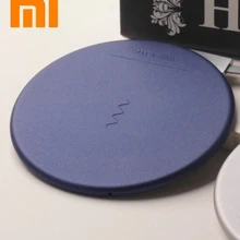 Беспроводное зарядное устройство Xiaomi VH QC 3,0 зарядное устройство для iphone samsung QI Беспроводное быстрое зарядное устройство 3,0 Прямая поставка