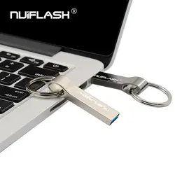 Флеш-накопитель Nuiflash с металлическим USB флеш-накопителем, 128 ГБ, 64 ГБ, 32 ГБ, 16 ГБ, 8 ГБ, 4 Гб, флеш-накопитель, флешка, usb флешка, бесплатная