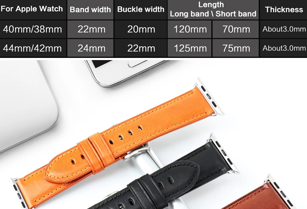 MAIKES для Apple Watch Band 44 мм 40 мм iWatch Series 4 3 2 1 Apple Watch Band 42 мм 38 мм кожаный ремешок аксессуары для часов браслет