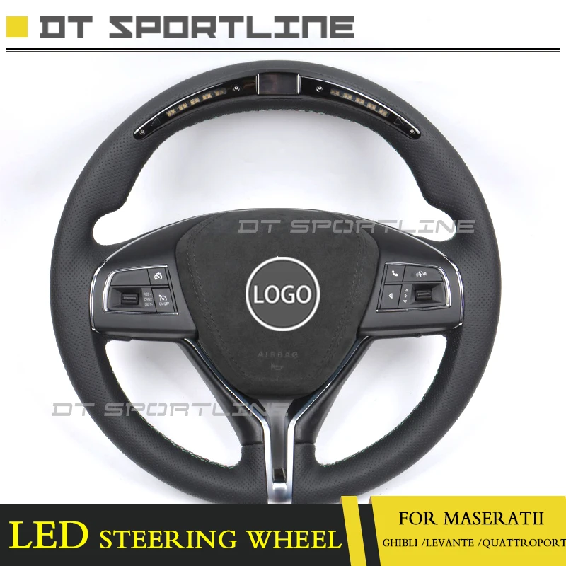 

Real Carbon Fiber Car styling LCD led Steering Wheel Customized Replacement For Maserati for Levante for Ghibli for Quattroporte
