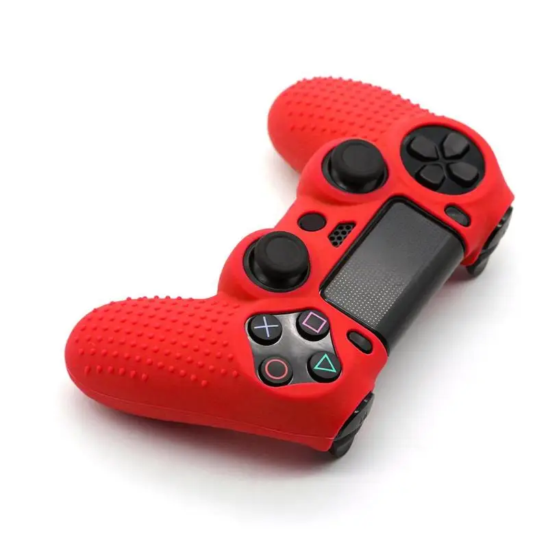 

Non-slip Soft Silicone Protective Joystick Thumbstick Grip Caps Protective Skin Cover Case for PS4 PS4 PRO Game Controller Hot