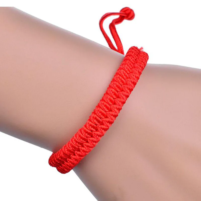 

Adjustable Bow Knot Hand-woven Couple Hand Braided Red String Bracelet For Good Forture Success And Protection Festival Gift