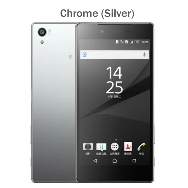 Мобильный телефон sony Xperia Z5 Premium E6853 4G 5," 3 ГБ ОЗУ 32 Гб ПЗУ Восьмиядерный процессор Snapdragon 810 NFC Android - Цвет: 3GB 32GB Chrome