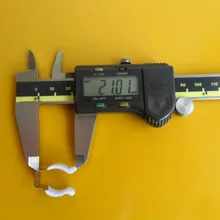 EMS DHL 500 шт./лот аксессуары Пластик пакеты T5 фиксированный кронштейн лампы карты металлический зажим пружинный зажим с пряжкой