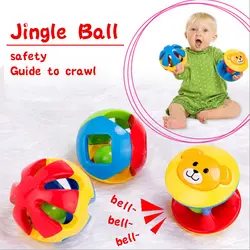 Детский пазл красочный сенсорный мячик колокольчик детский мяч для рук 6-12 месяцев Детские игрушки 3 шт. сетчатого мешка