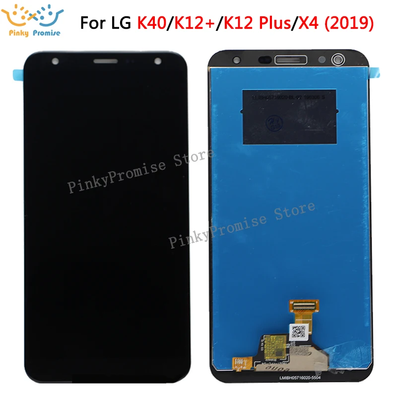 5 7 ''для LG K40 LCD сенсорный экран дигитайзер Запасные части для X4 2019 K12 Plus дисплей