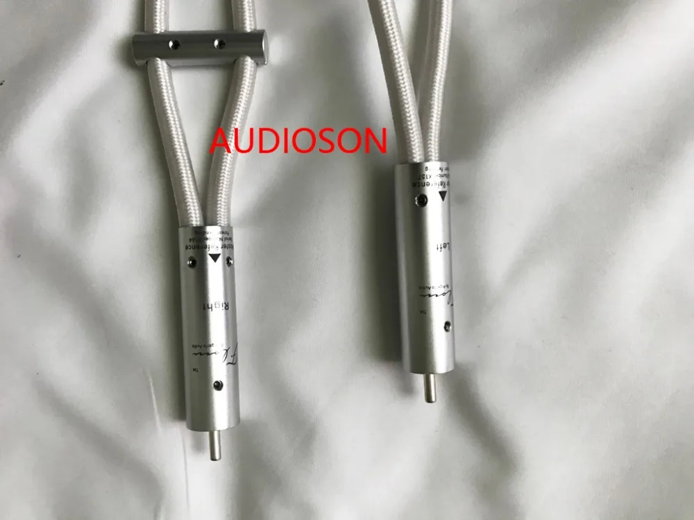 Hi End Demark серебристый кабель с интерфейсом RCA|rca interconnect|rca - rcainterconnect rca cables |