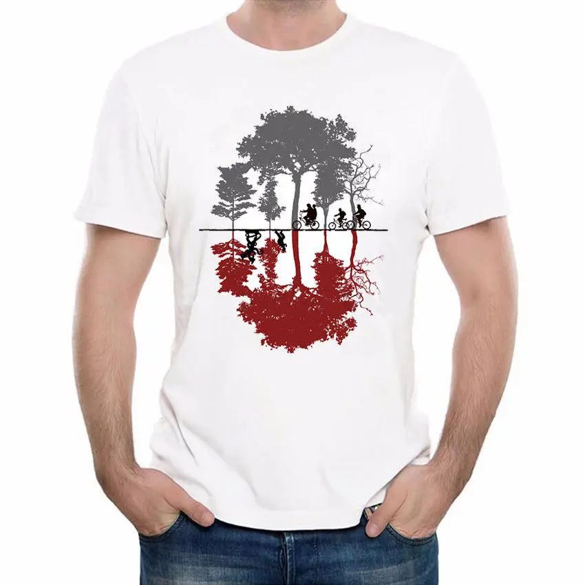 Stranger Things Two Worlds T Shirt 