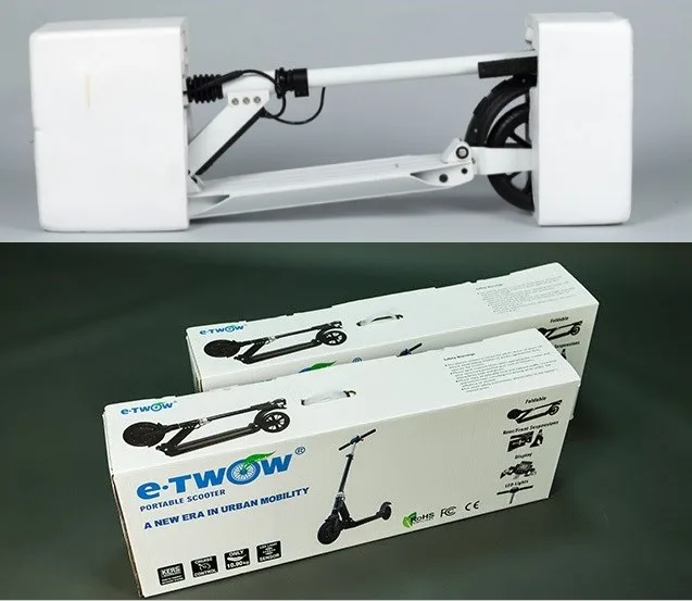 Perfect 2018 original  e-twow s2 booster foldable electric scooter etwow adult 2 wheel kick scooter with color display 10