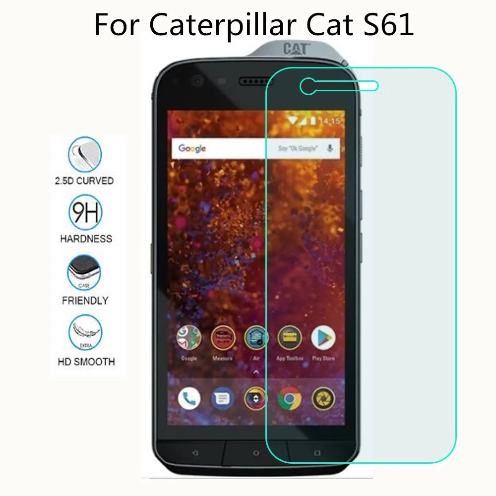 1 шт. Новая защитная пленка для экрана мобильного телефона Caterpillar Cat S61 закаленное