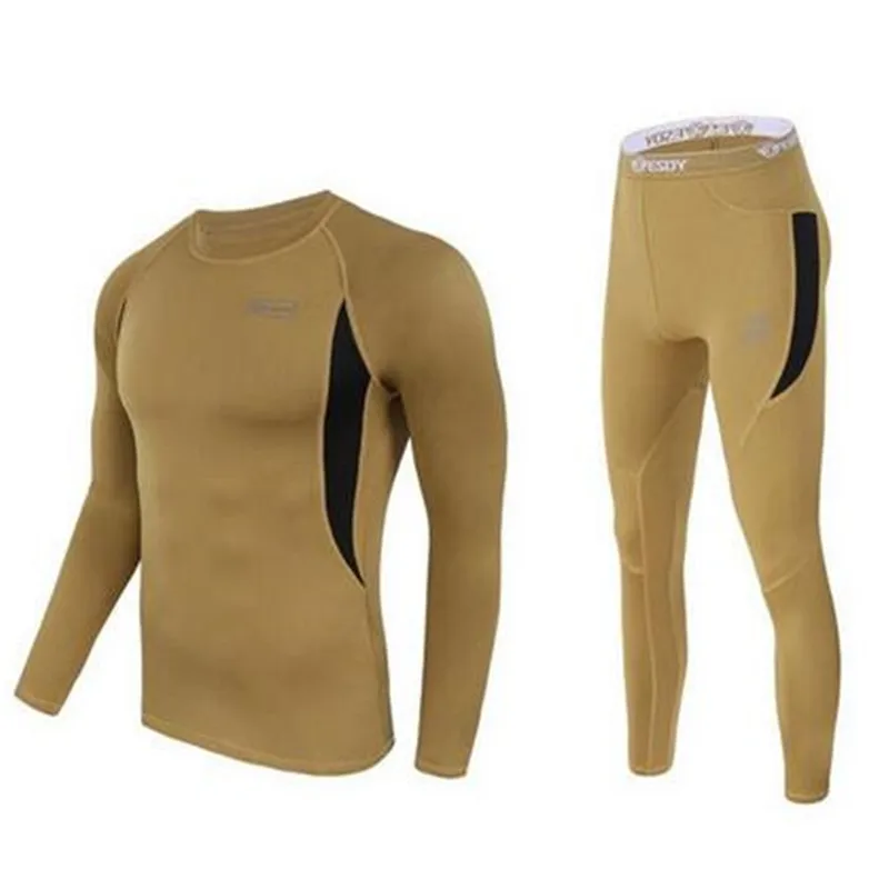 thermal 2016 Men's winter Polartec warm underwear set military army