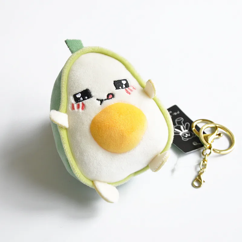 

10cm cute cartoon plush dolls soft keychain for Women Bag Ornament Phone Key Chains Lovely gifts