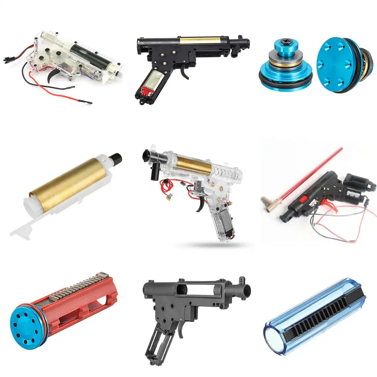Новая нейлоновая коробка передач для Jinming 8Th SCAR V2 STD 6th NWELL M4 MKM2 гелевые шарики