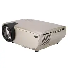 Светодиодный ЖК-проектор W50, портативный домашний кинотеатр 1280 лм, разрешение 800*100 для экрана 0,8 дюйма, проекционное расстояние 3,8 м-м