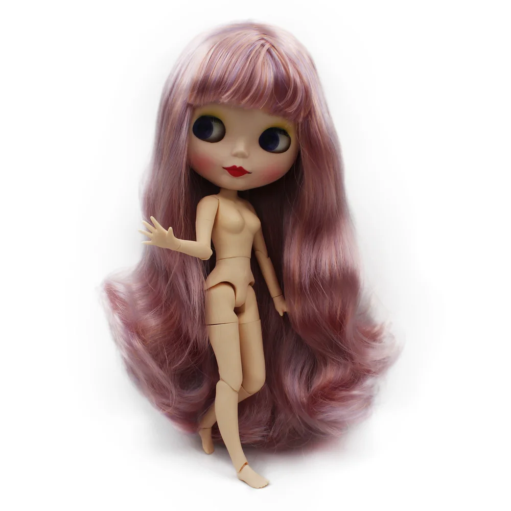 Заводская кукла Neo Blyth, матовое лицо, 1/6 BJD, шарнирная кукла Blyth, куклы для девочек, игрушки для новорожденных детей F - Цвет: Matte Face NO.35