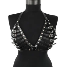 Сексуальное женское белье, кожаный бюстгальтер, Ddlg, БДСМ, бандаж, белье, пастельный, готический, Rave, сексуальный корп, топ, хит, бюстгальтер, подтяжки для женщин