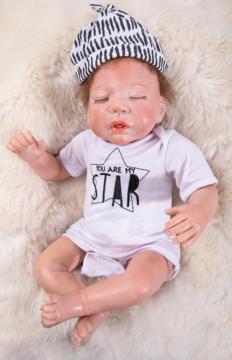

NPKCOLLECTION lifelike bebes reborn bonecas soft real touch silicone vinyl baby dolls hot toys Christmas gift