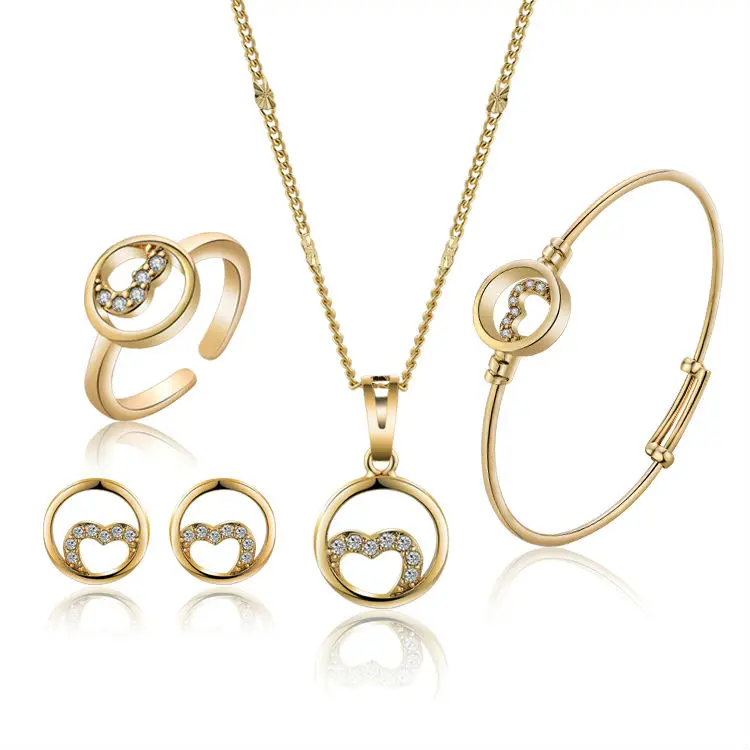 Buy Gold Plated Baby Jewelry Set Gift Children Heart