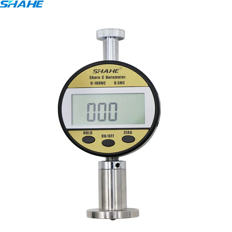 

Digital Shore hardness Durometer Digital Hardness Tester 0~100HC Hardness Meter common hard rubber durometer LXD-C