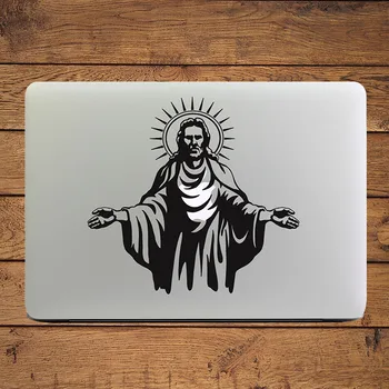 

The Son of God Jesus Christ Laptop Decal for Apple MacBook Air Sticker Pro Retina Skin 11" 12" 13 15 Mac Religion Notebook Decor