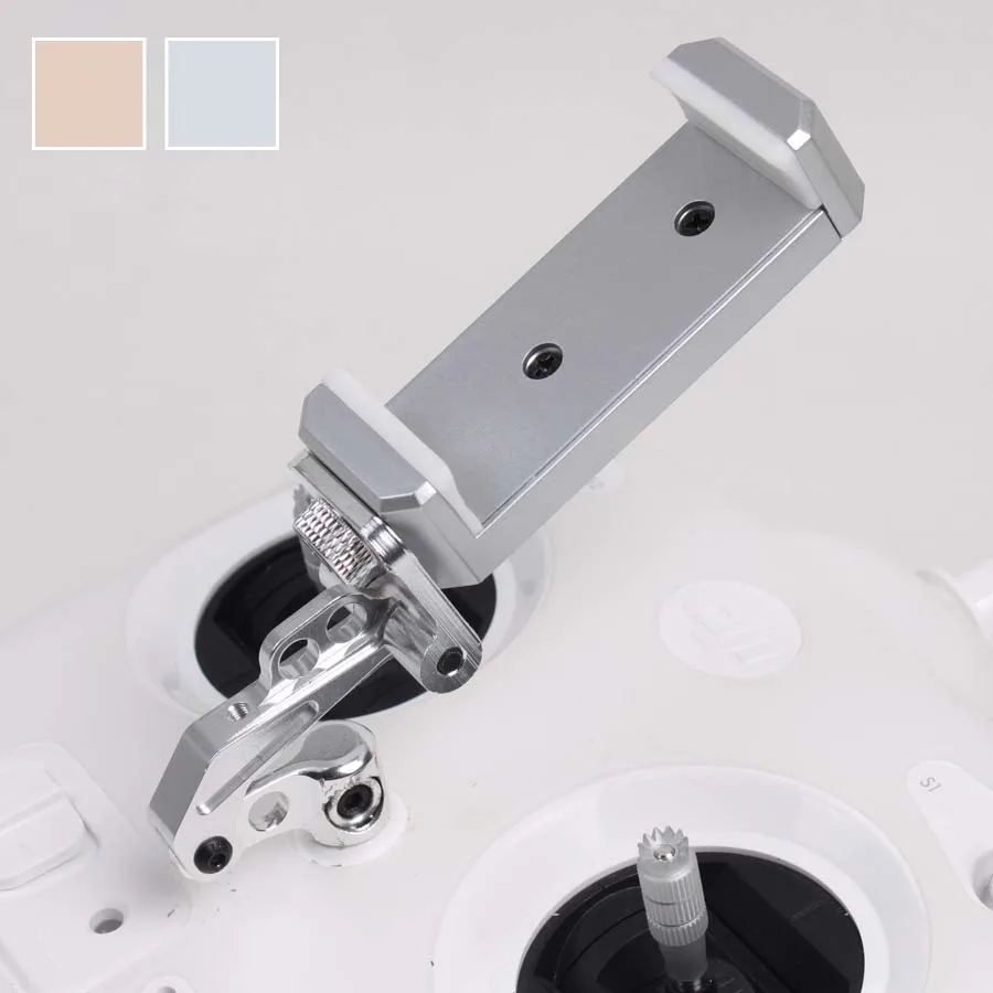 

Remote Controller Bracket Transmitter Mobile Device Holder Phone Extended Clip Mount CNC Aluminum Alloy For DJI Phantom 4 3 2 JR