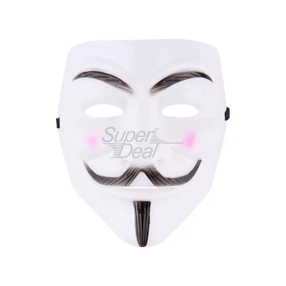 Карнавальная маска V для вендетты, маска из фильма «Аноним», «Ги Фокс», на Хэллоуин, маскарад, вечерние, для лица, Мартовский костюм, аксессуары