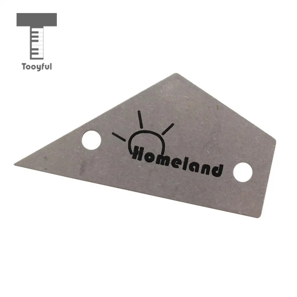 Tooyful Luthier Fret Finder Rocker Guitar Frets Leveling Tool for Guitar Parts Accessories