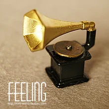 Мини игрушечный дом Моделирование игровой сцены-фонограф