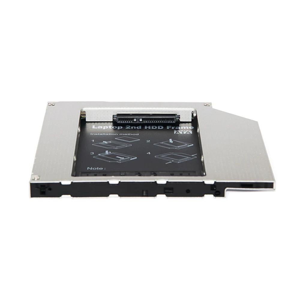 Sunvalley высококачественный 2 й hdd caddy IDE к SATA 9 5 мм обменный DVD драйвер чехол для